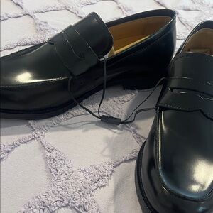New Express Black Men's Slip-On Loafers